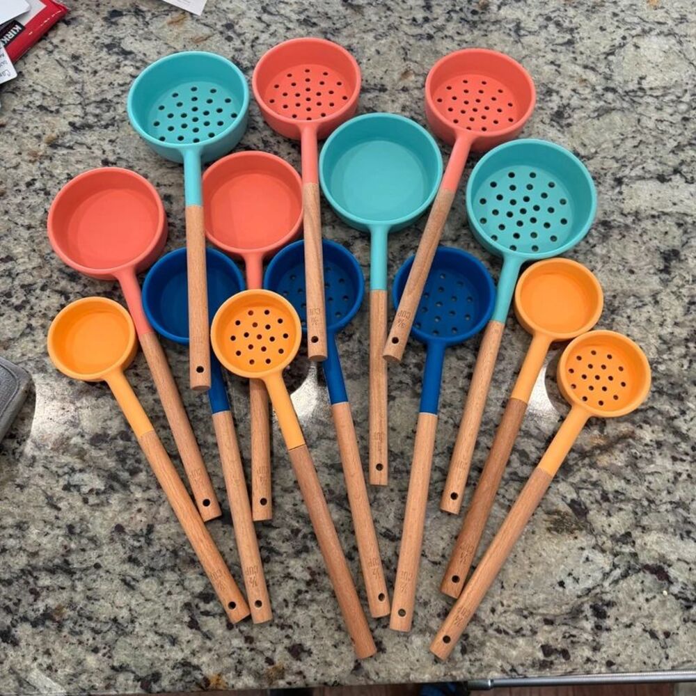 14x Measurement serving spoons, used twice